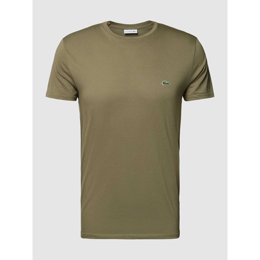 T-shirt w jednolitym kolorze model ‘Supima’ ze sklepu Peek&Cloppenburg  w kategorii T-shirty męskie - zdjęcie 168314986