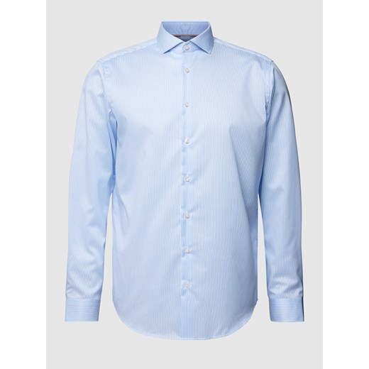 Koszula biznesowa o kroju regular fit ze wzorem w paski ze sklepu Peek&Cloppenburg  w kategorii Koszule męskie - zdjęcie 168315055