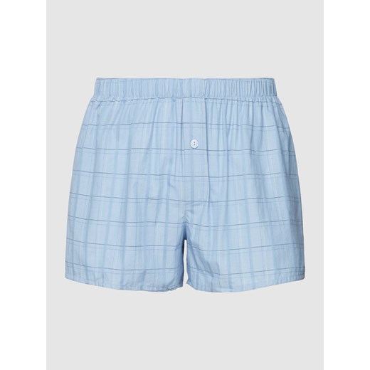 Bokserki ze wzorem w kratę model ‘Fancy Woven Boxer’ ze sklepu Peek&Cloppenburg  w kategorii Majtki męskie - zdjęcie 168315576