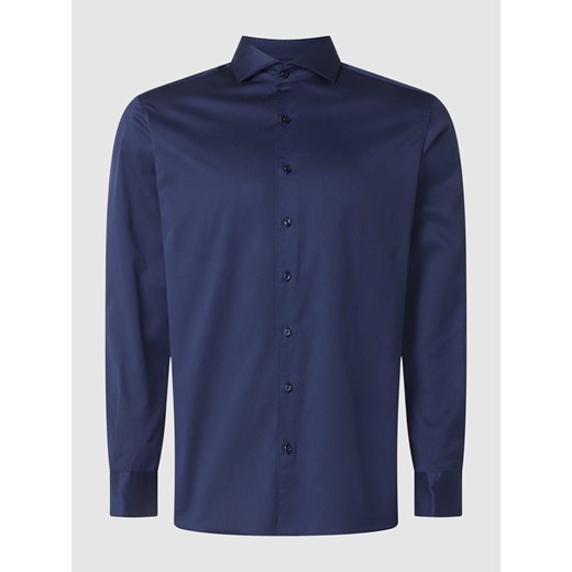 Koszula biznesowa o kroju slim fit z kołnierzykiem typu cutaway ze sklepu Peek&Cloppenburg  w kategorii Koszule męskie - zdjęcie 168315779