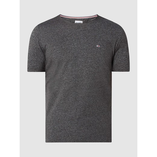 T-shirt o kroju slim fit z wyhaftowanym logo model ‘Jaspe’ Tommy Jeans S Peek&Cloppenburg 