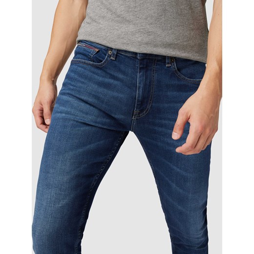 Jeansy o kroju slim fit z dodatkiem streczu model ‘Austin’ Tommy Jeans 36/34 Peek&Cloppenburg 