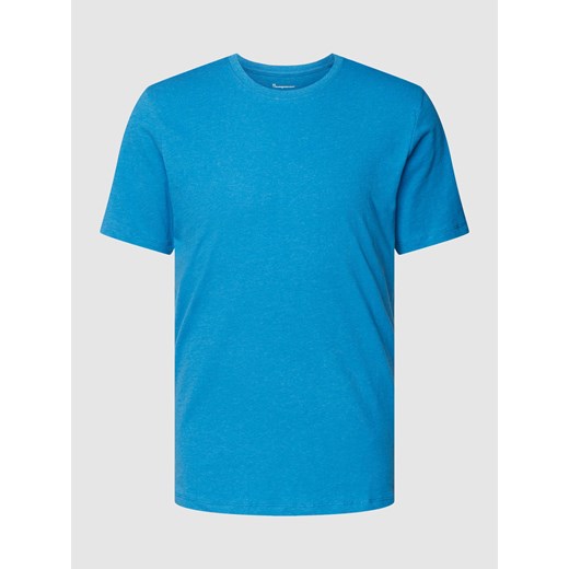 T-shirt z okrągłym dekoltem model ‘Vega’ Knowledge Cotton Apparel L wyprzedaż Peek&Cloppenburg 