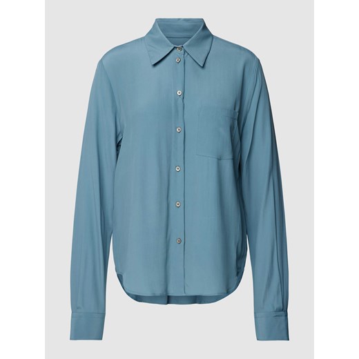 Bluzka koszulowa z dodatkiem jedwabiu model 'CELOSA' ze sklepu Peek&Cloppenburg  w kategorii Koszule damskie - zdjęcie 168316829