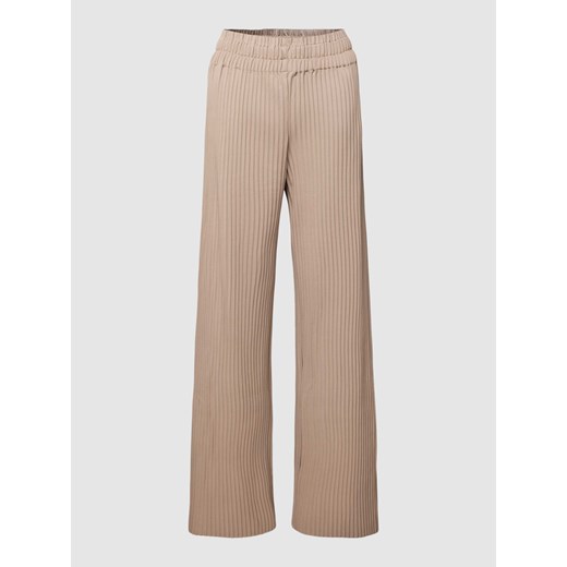 Spodnie materiałowe z elastycznym pasem model ‘ALISA’ ze sklepu Peek&Cloppenburg  w kategorii Spodnie damskie - zdjęcie 168317238