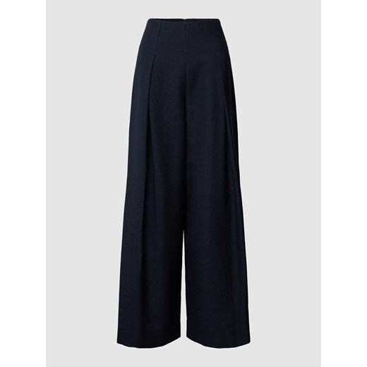 Spodnie z fakturowanym wzorem ze sklepu Peek&Cloppenburg  w kategorii Spodnie damskie - zdjęcie 168317546