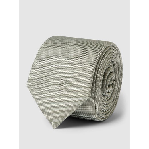 Krawat z fakturowanym wzorem One Size Peek&Cloppenburg 