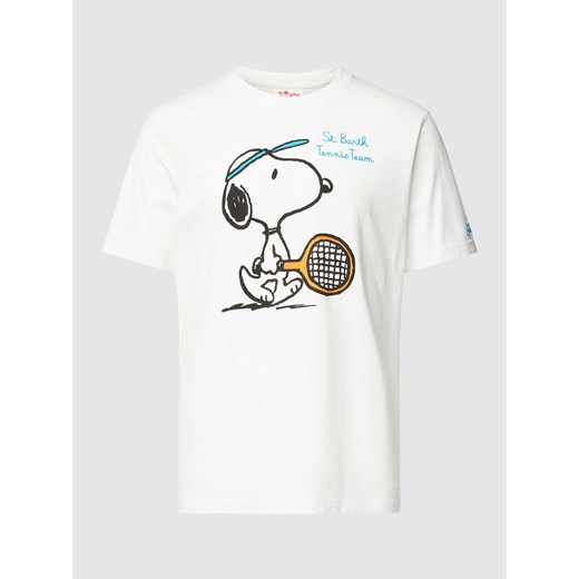 T-shirt z wyhaftowanym logo ze sklepu Peek&Cloppenburg  w kategorii T-shirty męskie - zdjęcie 168318106