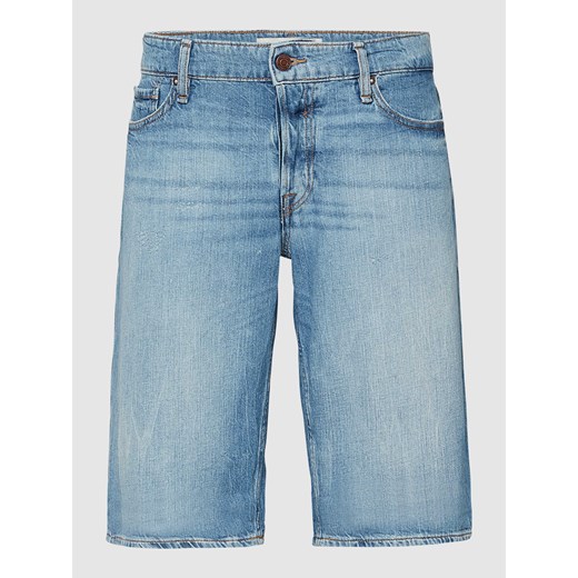 Szorty jeansowe z naszywką z logo ze sklepu Peek&Cloppenburg  w kategorii Spodenki męskie - zdjęcie 168318617