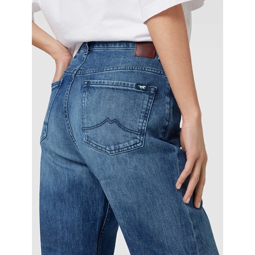 Jeansy o kroju tapered fit z naszywką z logo ‘CHARLOTTE’ Mustang 28/32 Peek&Cloppenburg wyprzedaż