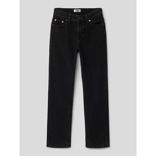 Jeansy z naszywką z logo model ‘CLARK’ ze sklepu Peek&Cloppenburg  w kategorii Spodnie chłopięce - zdjęcie 168318757