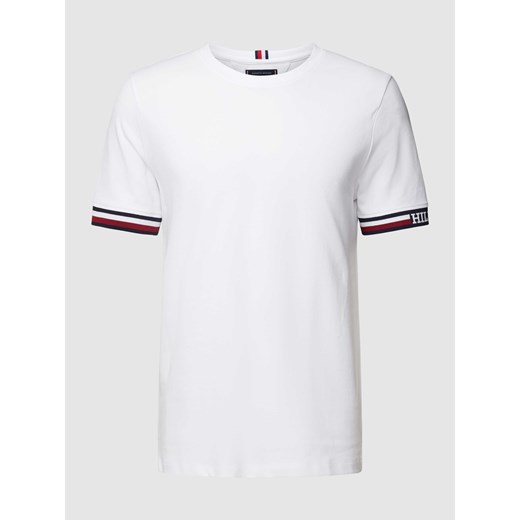 T-shirt z paskami w kontrastowym kolorze ze sklepu Peek&Cloppenburg  w kategorii T-shirty męskie - zdjęcie 168318938