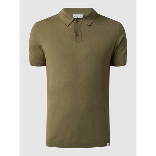 Koszulka polo z dodatkiem jedwabiu ze sklepu Peek&Cloppenburg  w kategorii T-shirty męskie - zdjęcie 168319147