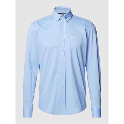 Koszula biznesowa o kroju regular fit z mieszanki bawełny ze sklepu Peek&Cloppenburg  w kategorii Koszule męskie - zdjęcie 168319425