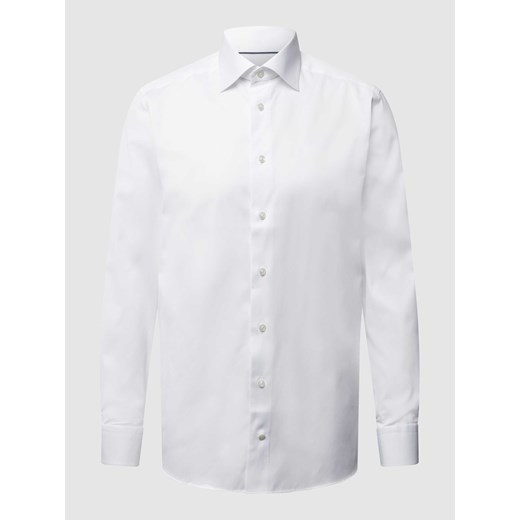 Koszula biznesowa o kroju slim fit z diagonalu ze sklepu Peek&Cloppenburg  w kategorii Koszule męskie - zdjęcie 168319447