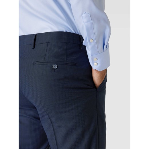 Spodnie do garnituru z zakładkami w pasie model ‘Ryan’ Pierre Cardin 28 Peek&Cloppenburg 