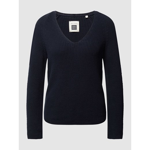 Sweter z bawełny ekologicznej ze sklepu Peek&Cloppenburg  w kategorii Swetry damskie - zdjęcie 168320097