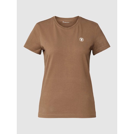 T-shirt z nadrukiem z logo ze sklepu Peek&Cloppenburg  w kategorii Bluzki damskie - zdjęcie 168320195