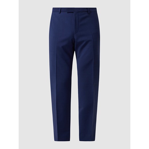Spodnie do garnituru o kroju slim fit z dodatkiem wełny model ‘Mercer’ ze sklepu Peek&Cloppenburg  w kategorii Spodnie męskie - zdjęcie 168320236