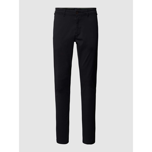 Chinosy o kroju super slim fit z kieszenią na telefon komórkowy ze sklepu Peek&Cloppenburg  w kategorii Spodnie męskie - zdjęcie 168320307