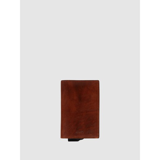 Etui skórzane na karty model ‘Loreto c-one’ ze sklepu Peek&Cloppenburg  w kategorii Portfele męskie - zdjęcie 168320375