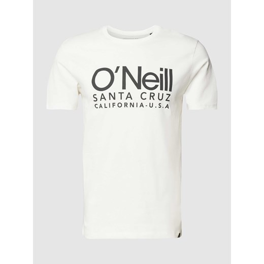 T-shirt z nadrukiem z logo model ‘CALI’ ze sklepu Peek&Cloppenburg  w kategorii T-shirty męskie - zdjęcie 168320508