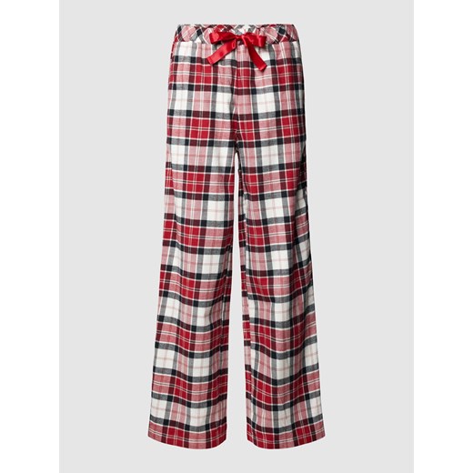 Spodnie od piżamy ze wzorem w szkocką kratę ze sklepu Peek&Cloppenburg  w kategorii Piżamy damskie - zdjęcie 168320719