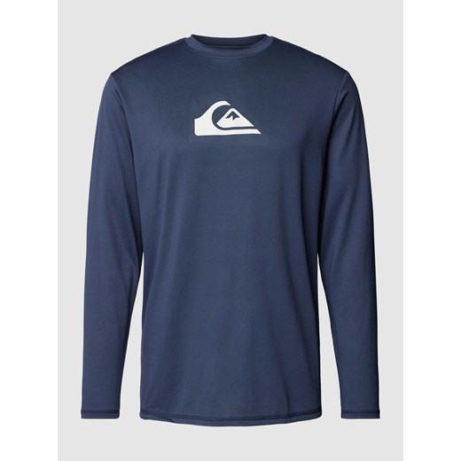 Bluzka z długim rękawem i nadrukiem z logo ze sklepu Peek&Cloppenburg  w kategorii T-shirty męskie - zdjęcie 168321759