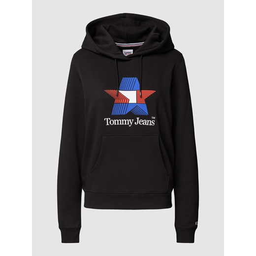 Bluza z kapturem i nadrukiem z motywem model ‘STAR’ Tommy Jeans L promocja Peek&Cloppenburg 