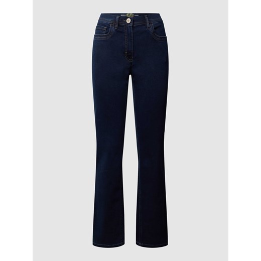 Jeansy barwione o kroju straight fit jeans model ‘GINA’ Zerres 18 Peek&Cloppenburg 