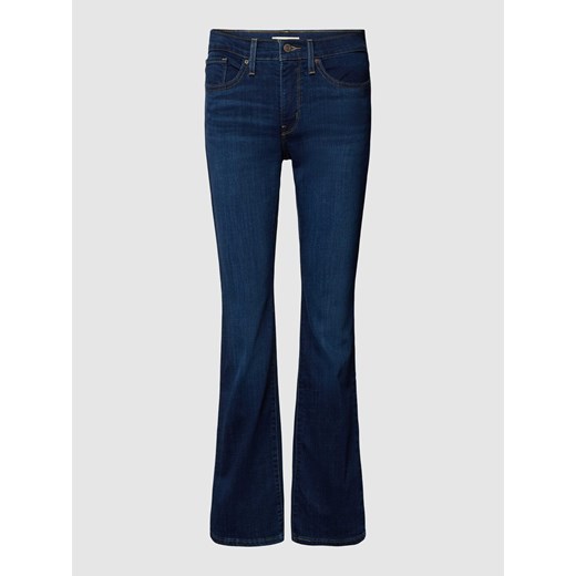 Jeansy z poszerzaną nogawką w jednolitym kolorze model ‘315™’ ze sklepu Peek&Cloppenburg  w kategorii Jeansy damskie - zdjęcie 168322515