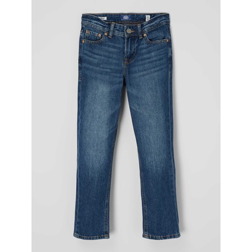 Jeansy o kroju regular fit z bawełny model ‘Clark’ ze sklepu Peek&Cloppenburg  w kategorii Spodnie chłopięce - zdjęcie 168322638