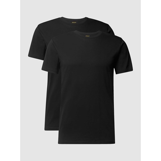 T-shirt z bawełny w zestawie 2 szt. ze sklepu Peek&Cloppenburg  w kategorii Podkoszulki męskie - zdjęcie 168323375
