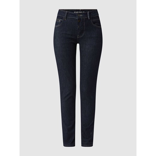 Jeansy o kroju slim tapered fit z dodatkiem streczu model ‘Gigi’ Blue Fire Jeans 26/28 okazja Peek&Cloppenburg