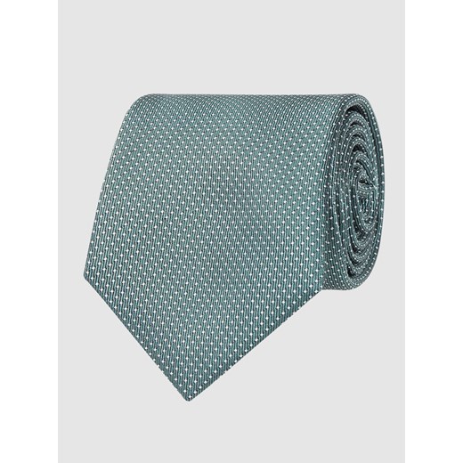 Krawat jedwabny ze wzorem na całej powierzchni ze sklepu Peek&Cloppenburg  w kategorii Krawaty - zdjęcie 168323577