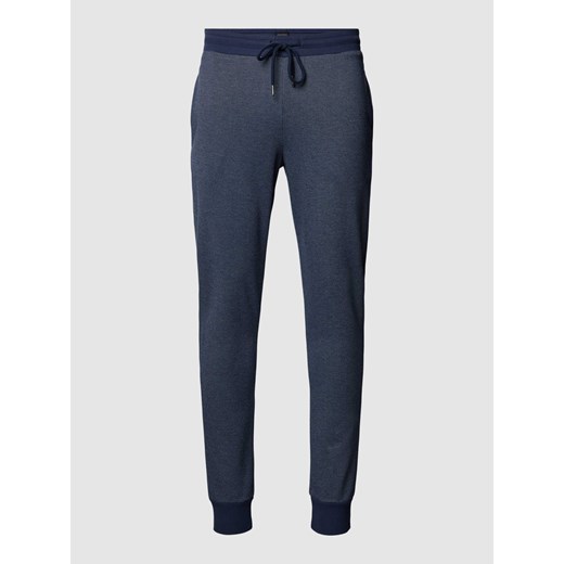 Spodnie dresowe z tunelem model ‘Mix+Relax’ ze sklepu Peek&Cloppenburg  w kategorii Spodnie męskie - zdjęcie 168324169