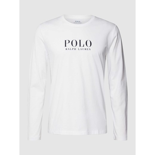 Bluzka z długim rękawem i nadrukiem z logo model ‘LIQUID’ ze sklepu Peek&Cloppenburg  w kategorii T-shirty męskie - zdjęcie 168324706