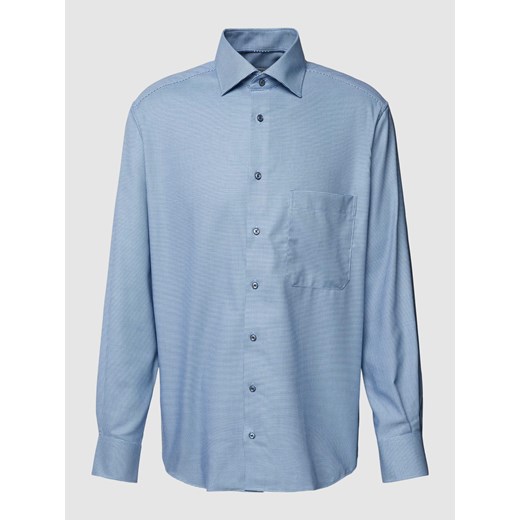 Koszula biznesowa o kroju comfort fit z kołnierzykiem typu kent ze sklepu Peek&Cloppenburg  w kategorii Koszule męskie - zdjęcie 168324787