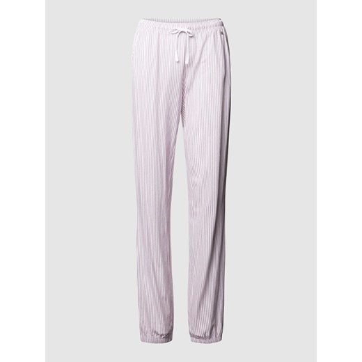 Spodnie od piżamy ze wzorem w paski model ‘Everyday’ ze sklepu Peek&Cloppenburg  w kategorii Piżamy damskie - zdjęcie 168324925