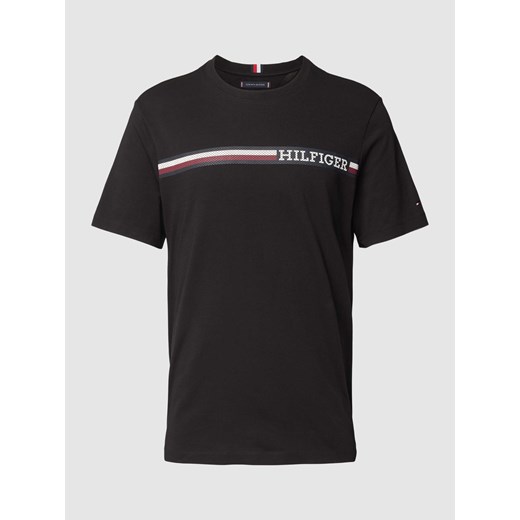 T-shirt z nadrukiem z logo ze sklepu Peek&Cloppenburg  w kategorii T-shirty męskie - zdjęcie 168325017