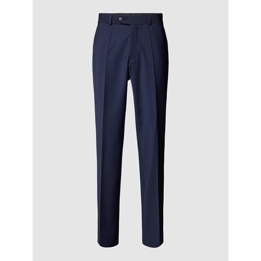 Spodnie do garnituru o kroju regular fit w kant model ‘Silvio’ ze sklepu Peek&Cloppenburg  w kategorii Spodnie męskie - zdjęcie 168325427