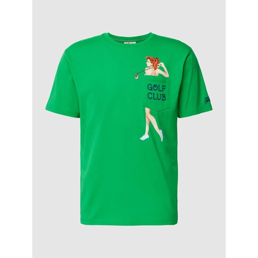 T-shirt z nadrukowanym motywem model ‘AUSTIN’ ze sklepu Peek&Cloppenburg  w kategorii T-shirty męskie - zdjęcie 168325646