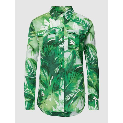 Bluzka z kieszeniami z patką model ‘COURTENAY’ ze sklepu Peek&Cloppenburg  w kategorii Koszule damskie - zdjęcie 168325788