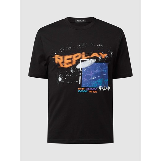 T-shirt z nadrukiem ze sklepu Peek&Cloppenburg  w kategorii T-shirty męskie - zdjęcie 168325837