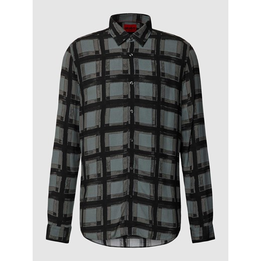 Koszula casualowa ze wzorem w kratkę model ‘Emero’ ze sklepu Peek&Cloppenburg  w kategorii Koszule męskie - zdjęcie 168325856