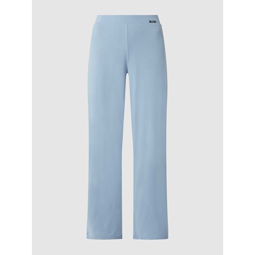 Spodnie od piżamy z mieszanki wiskozy i elastanu ze sklepu Peek&Cloppenburg  w kategorii Piżamy damskie - zdjęcie 168326105