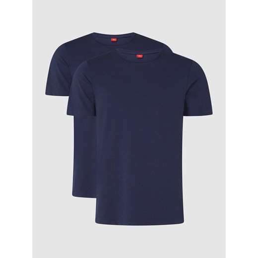 T-shirt ze streczem w zestawie 2 szt. ze sklepu Peek&Cloppenburg  w kategorii T-shirty męskie - zdjęcie 168326256
