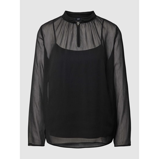 Bluzka z wycięciem w kształcie łezki ze sklepu Peek&Cloppenburg  w kategorii Bluzki damskie - zdjęcie 168326388