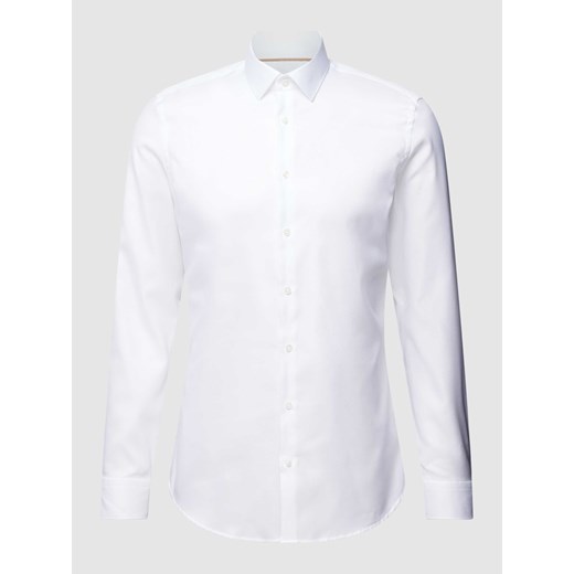 Koszula biznesowa z fakturowanym wzorem ze sklepu Peek&Cloppenburg  w kategorii Koszule męskie - zdjęcie 168326456