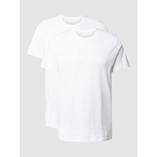 T-shirt z okrągłym dekoltem w zestawie 2 szt. model „ComfortS” ze sklepu Peek&Cloppenburg  w kategorii Podkoszulki męskie - zdjęcie 168326885